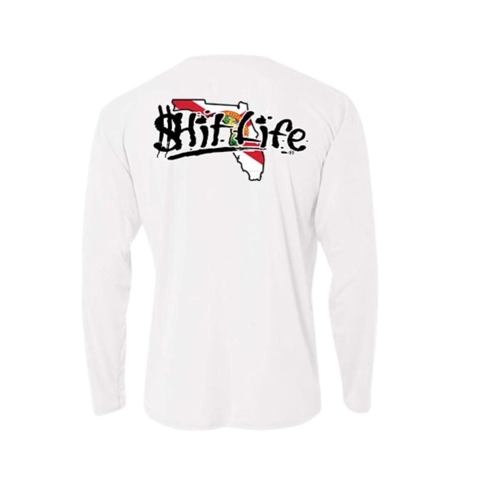 *BOGO*$hit Life Florida State Outline Long Sleeve